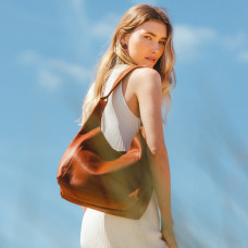 Ateliers Fourès Amazone Shoulder Bag A601 Fawn