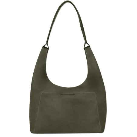 Ateliers Fourès Amazone Shoulder Bag A601 Khaki