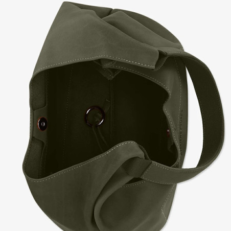 Ateliers Fourès Amazone Shoulder Bag A601 Khaki