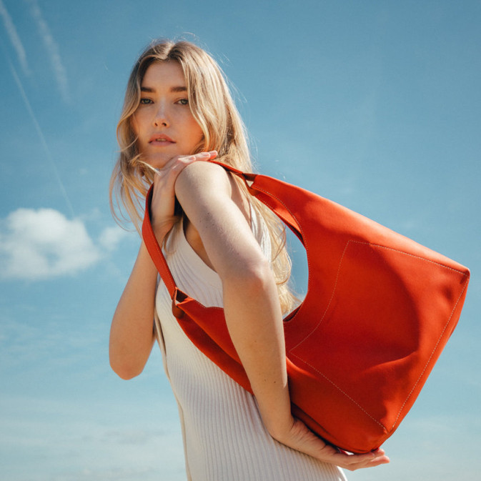 Ateliers Fourès Amazone Sac Porté Epaule A601 Orange