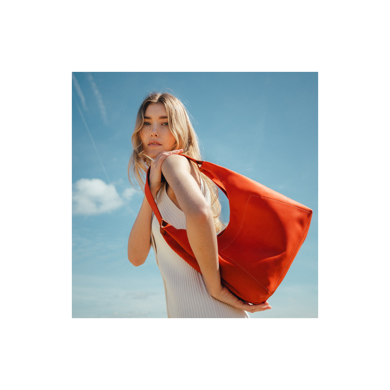 Fourès Workshops Amazone Shoulder Bag A601 Orange