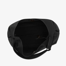 Les Ateliers Fourès Amazone Grand Sac Porté Epaule A701 Noir ouvert