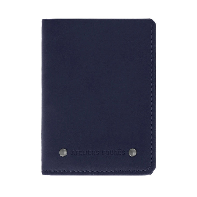 Fourès Workshops Baroudeur Mini Wallet Pegasus F922 Marine