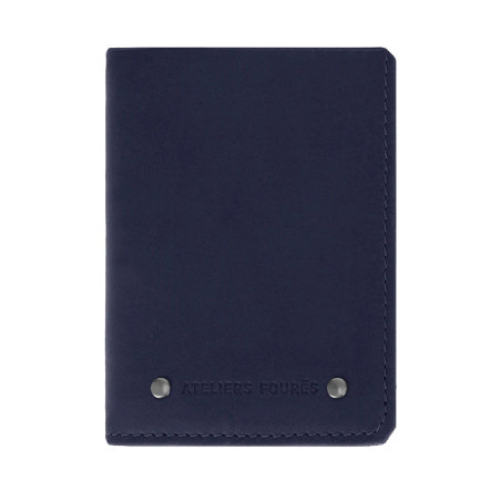 Fourès Workshops Baroudeur Mini Wallet Pegasus F922 Marine