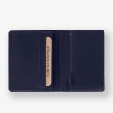 Ateliers Fourès Baroudeur Mini Wallet Pegasus F922 Marine