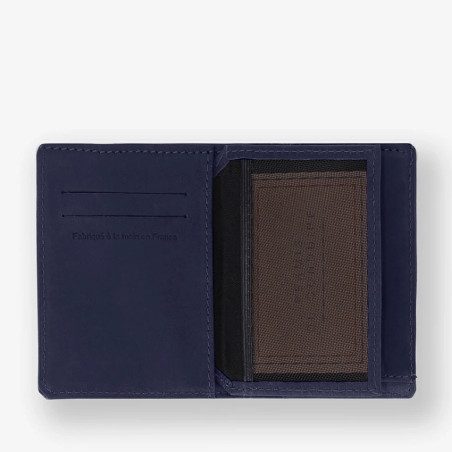 Ateliers Fourès Baroudeur Mini Wallet Pegasus F922 Marine