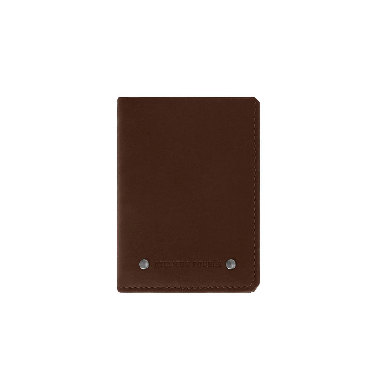 Les Ateliers Fourès Baroudeur Mini Portefeuille Pégase F922 Cognac