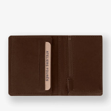 Fourès Workshops Baroudeur Mini Wallet Pegasus F922 Cognac