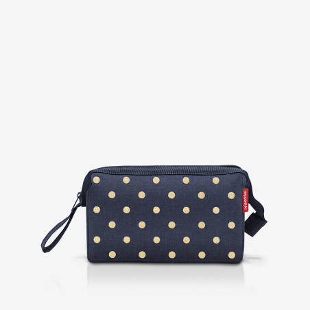 Reisenthel Cosmetic Travelcosmetic Cosmetic Bag Metallic Dots Blue