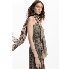Desigual Tapestry Foulard Tapestry Crudo Beige