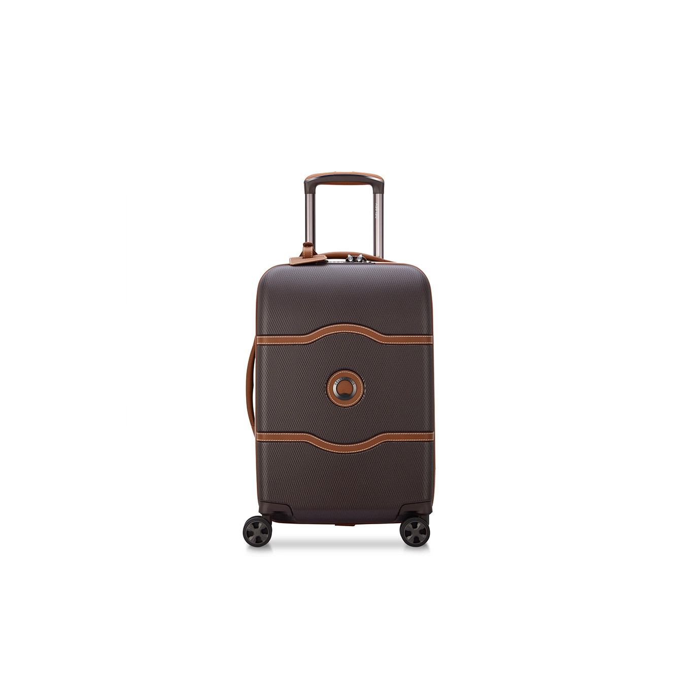Delsey Chatelet Air 2.0 Carry-On Suitcase 4 Double Wheels 55 cm Brown