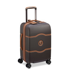 Delsey Chatelet Air 2.0 Carry-On Suitcase 4 Double Wheels 55 cm Brown