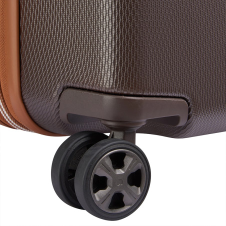 Delsey Chatelet Air 2.0 Carry-On Suitcase 4 Double Wheels 55 cm Brown