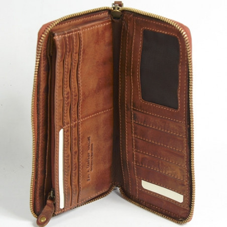 Biba Kansas Compagnon Zippé Cuero ouvert