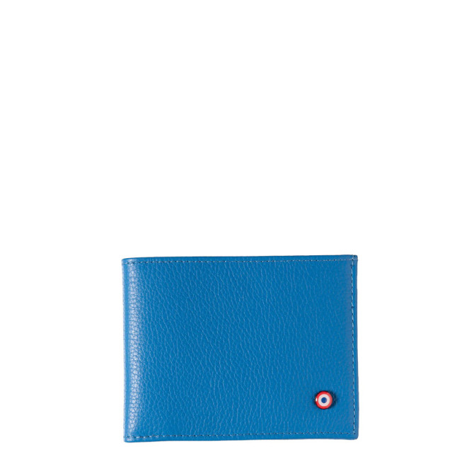 Larmorie Arthur Grainé Wallet Sky Blue