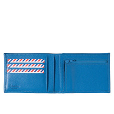 Larmorie Arthur Grainé Wallet Sky Blue