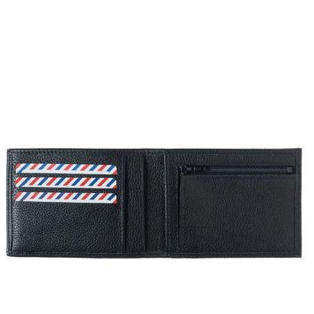 Larmorie Arthur Grained Moon Blue Wallet