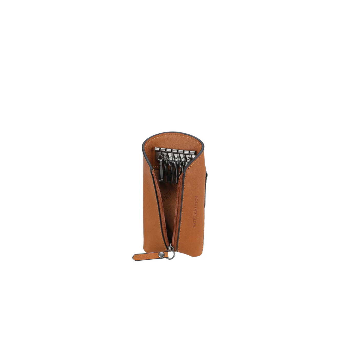 Arthur & Aston Léon Keychain 2428-207 Cognac