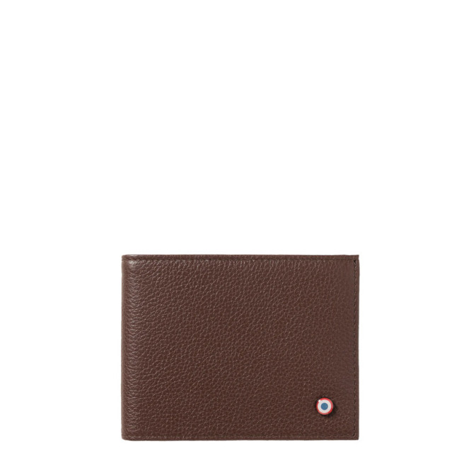 Larmorie Arthur Grained Wallet Earth Browned