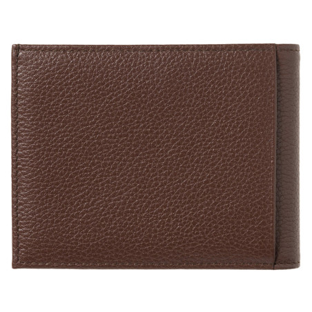 Larmorie Arthur Grained Wallet Earth Browned