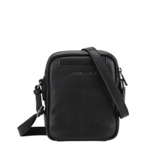 Arthur & Aston Léon Small Crossbody Leather Men's Bag 2428-07 Black