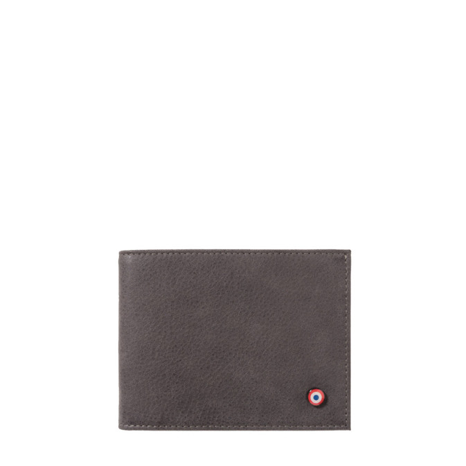 Larmorie Arthur Nubuck Cloud Grey Wallet