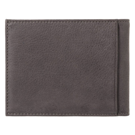 Larmorie Arthur Nubuck Cloud Grey Wallet