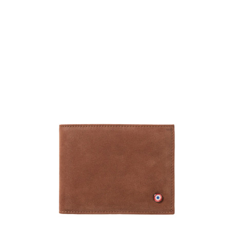 Larmorie Arthur Nubuck Wallet Earth Brown