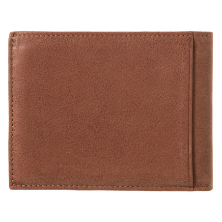 Larmorie Arthur Nubuck Wallet Earth Brown