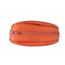 Larmorie Charles Grainé Coral Bohemian Coin Purse