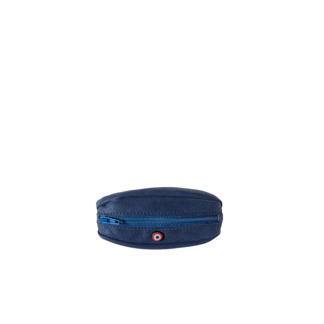 Larmorie Charles Nubuck Coin Purse Mer Indigo