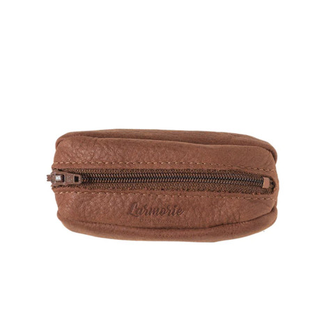 Larmorie Charles Nubuck Coin Purse Earth Brown