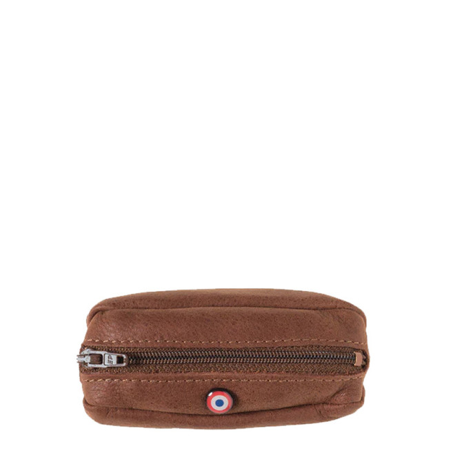 Larmorie Charles Nubuck Coin Purse Earth Brown