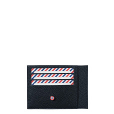 Larmorie Paul Grained Card Holder Blue Moon