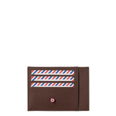 Larmorie Paul Grained Card Holder Earth Toned