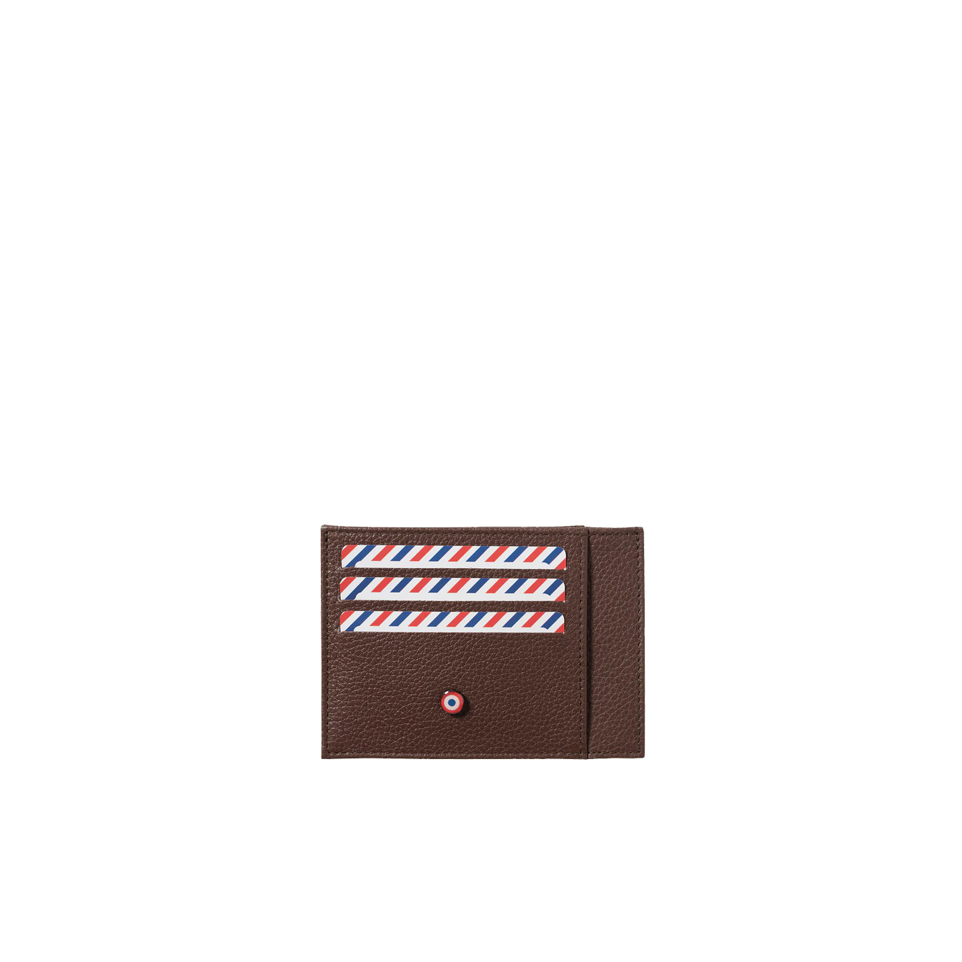 Larmorie Paul Grained Card Holder Earth Toned