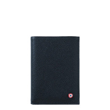 Larmorie Victor Grained Junior Moon Blue Wallet