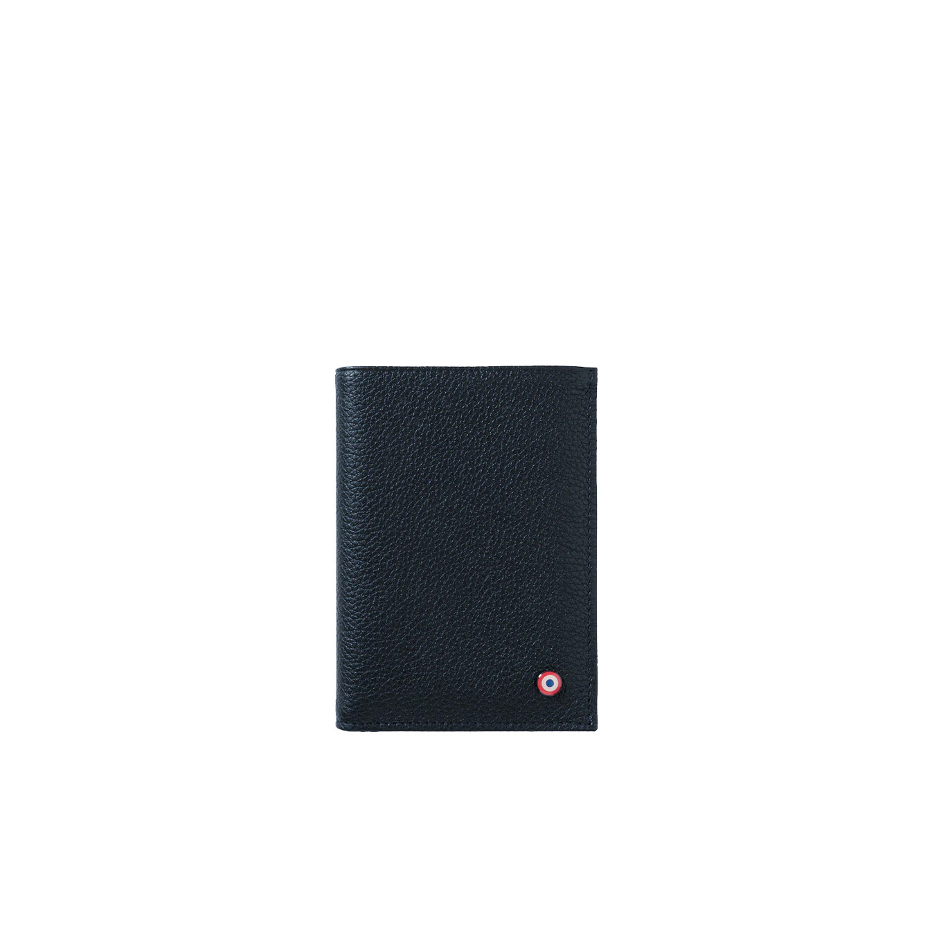 Larmorie Victor Grained Junior Wallet It's Black