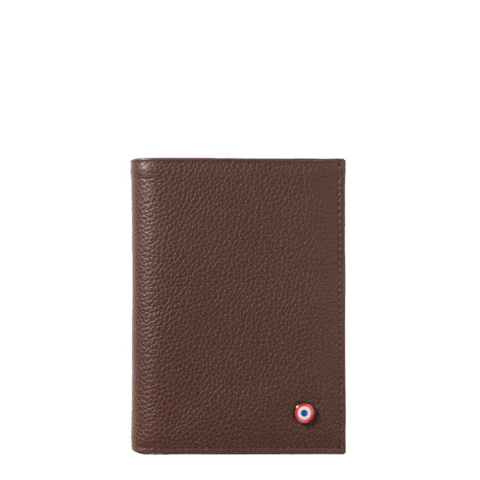 Larmorie Victor Grainé Junior Wallet Earth Brown