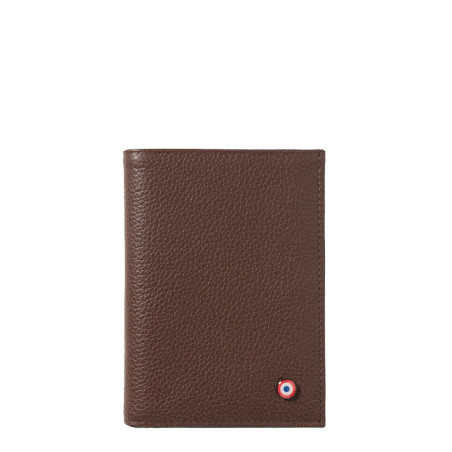 Larmorie Victor Grainé Junior Wallet Earth Brown