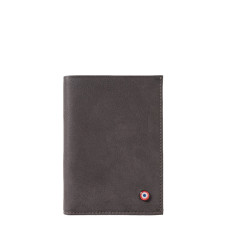 Larmorie Victor Nubuck Junior Wallet Cloud Grey