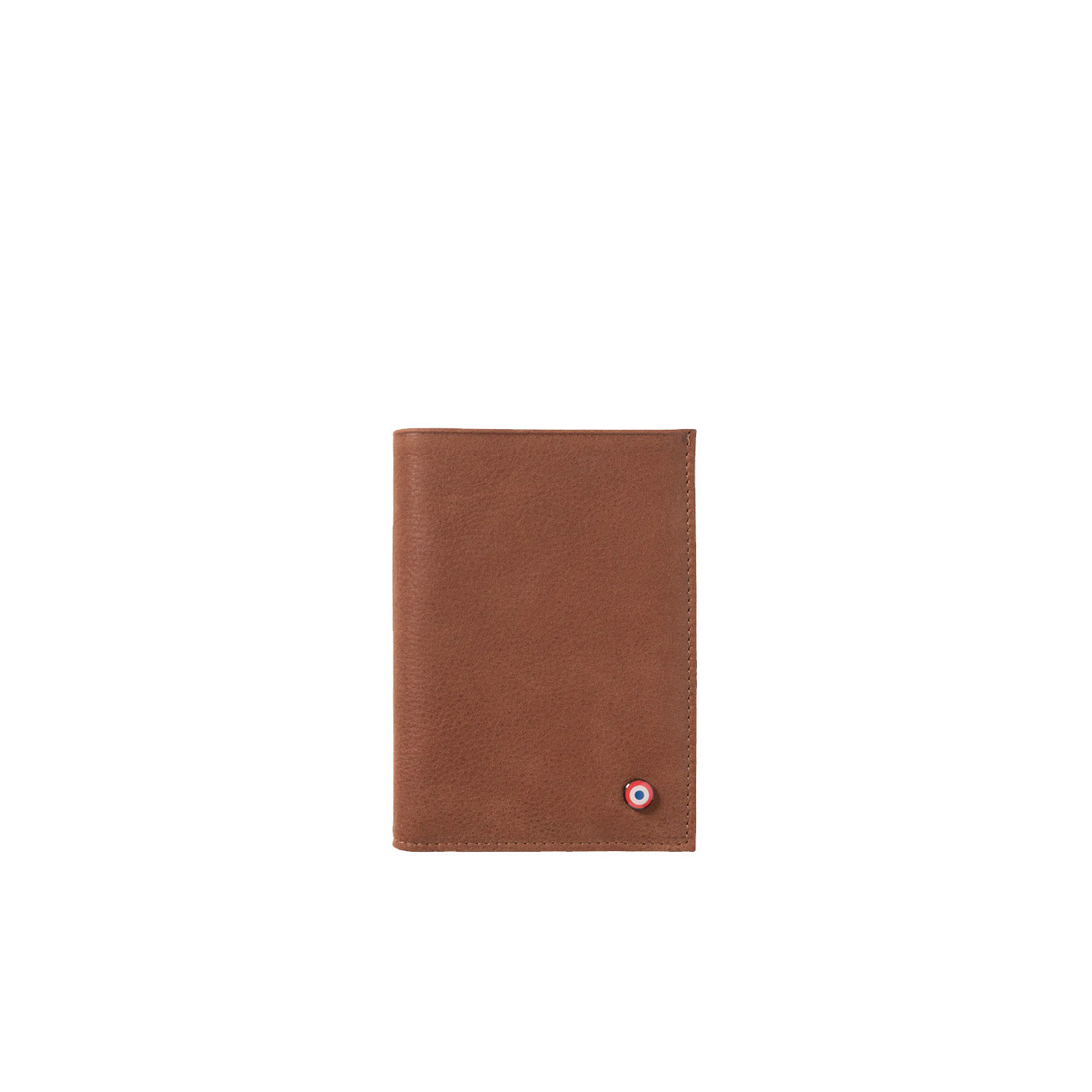 Larmorie Victor Nubuck Junior Wallet Earth Brown