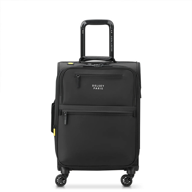 Delsey Maubert Slim Cabin Trolley 4 Wheels TSA 55cm Black