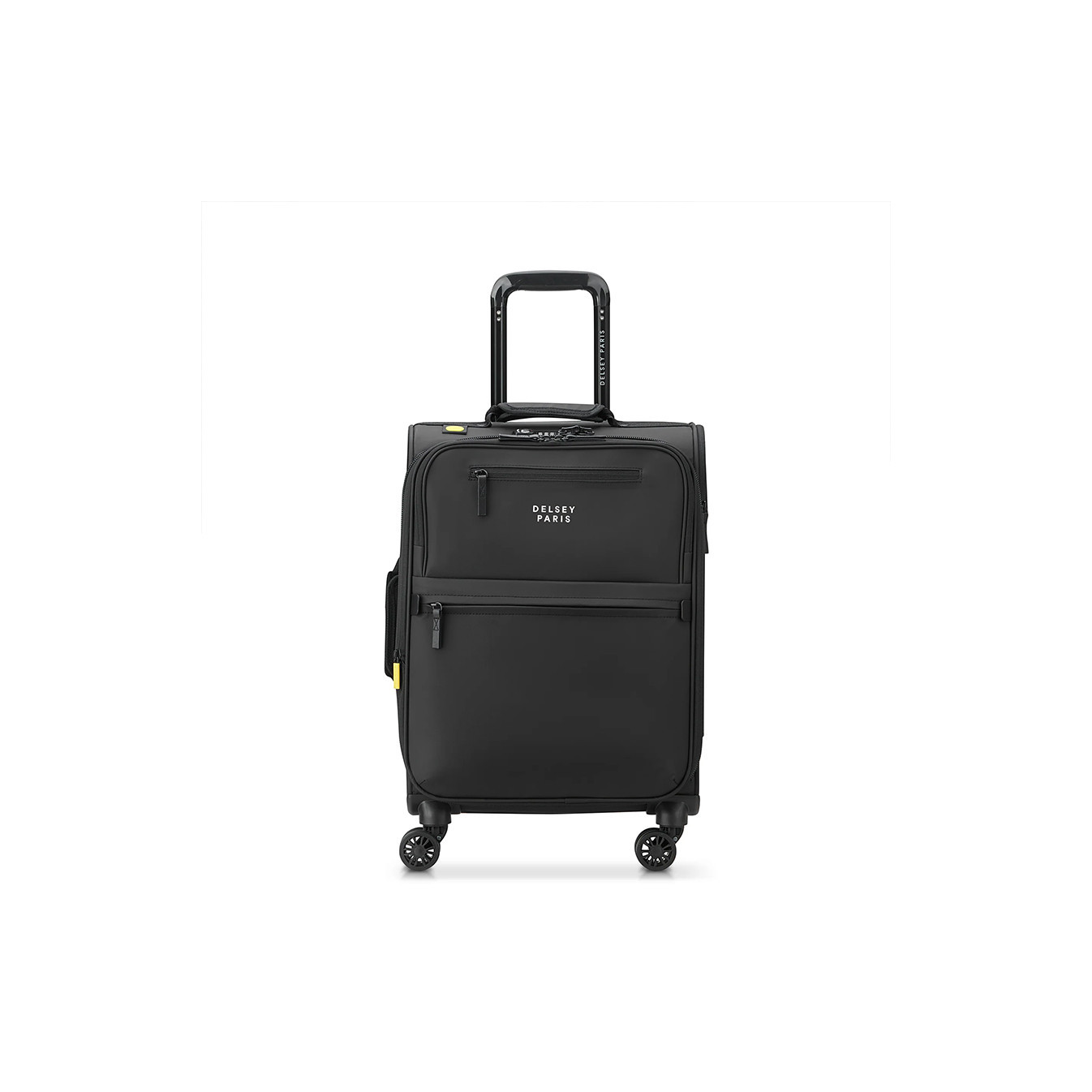 Delsey Maubert Valise Cabine Slim Trolley 4 Roues TSA 55cm Noir