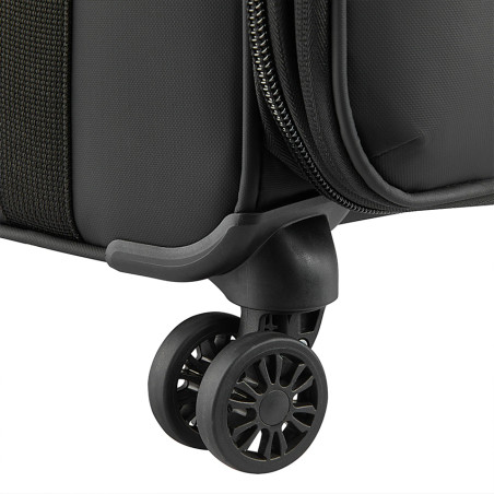 Delsey Maubert Slim Cabin Trolley 4 Wheels TSA 55cm Black