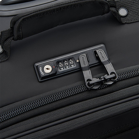 Delsey Maubert Valise M Trolley 4 Roues TSA 69cm Noir tsa