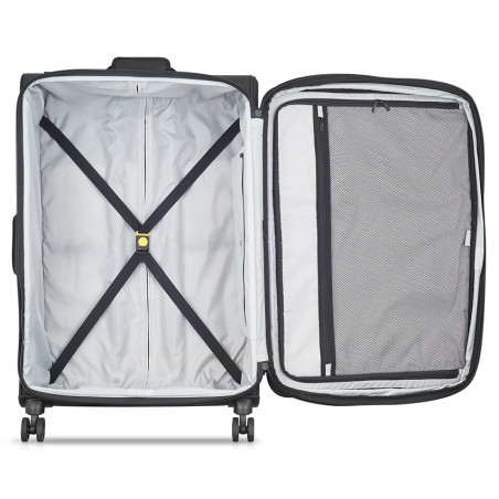 Delsey Maubert Luggage Trolley 4 Wheels TSA 79cm Black