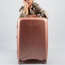 Jump EV28 76cm Carry-on Suitcase 4 Wheels Expandable Pale Pink