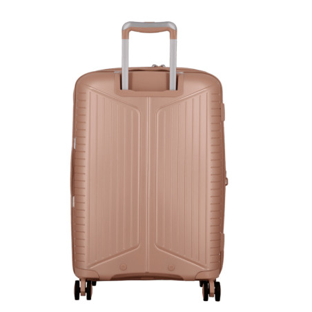 Jump EV28 Valise 76cm 4 Roues Extensible Rose Pale dos
