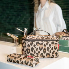 Reisenthel Beautycase Set Vanity and Leo Macchiato Toiletry Bag